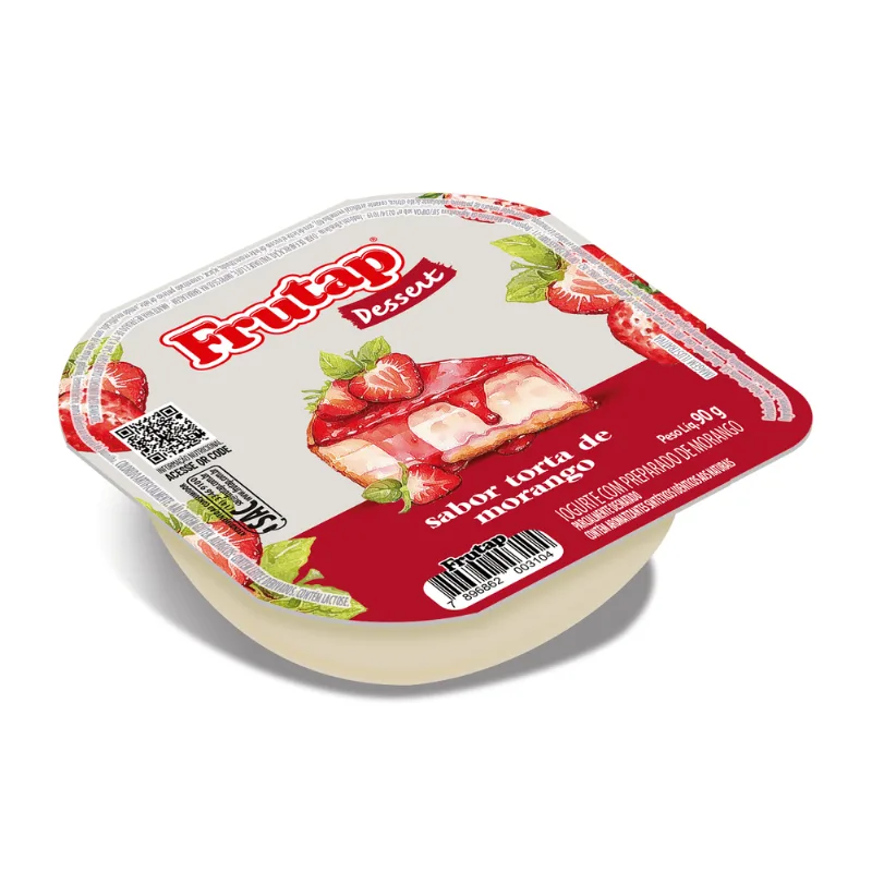 Iogurte Frutap Dessert Torta de Morango 90g