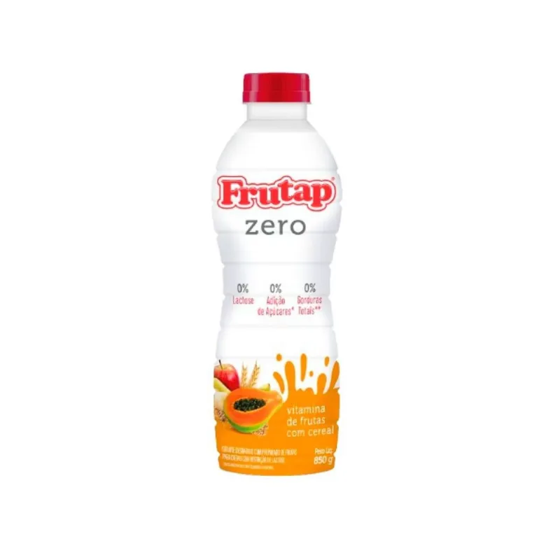 Iogurte Frutap Zero Lactose Morango 800g