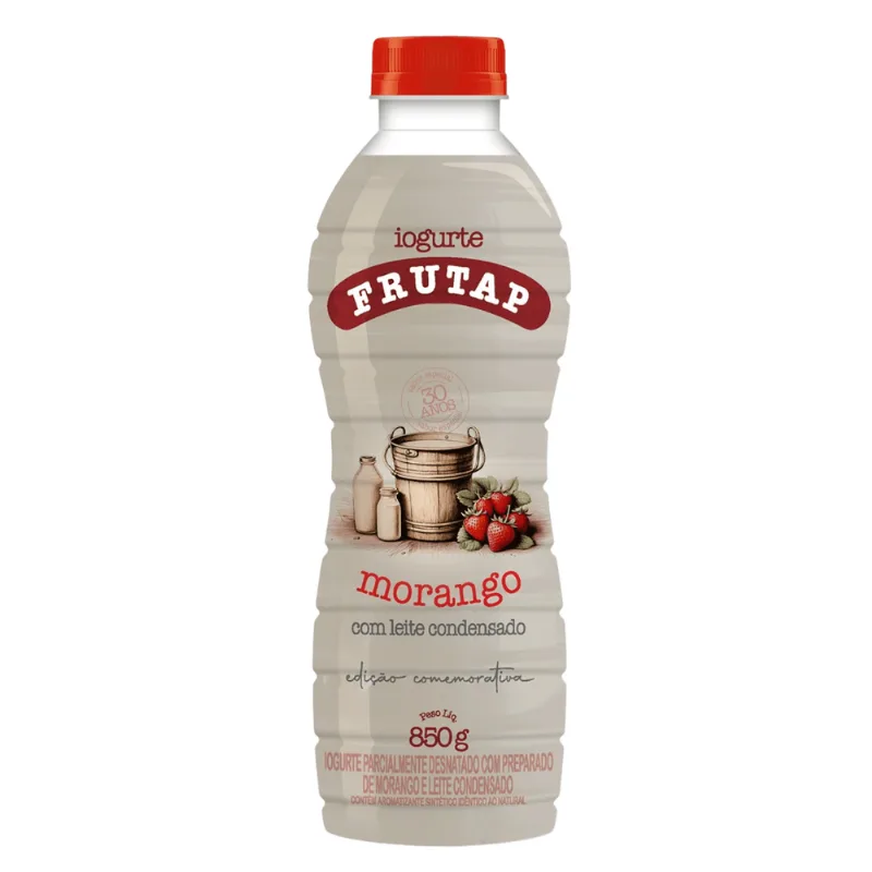Iogurte Frutap Morango com Leite Condensado 800g