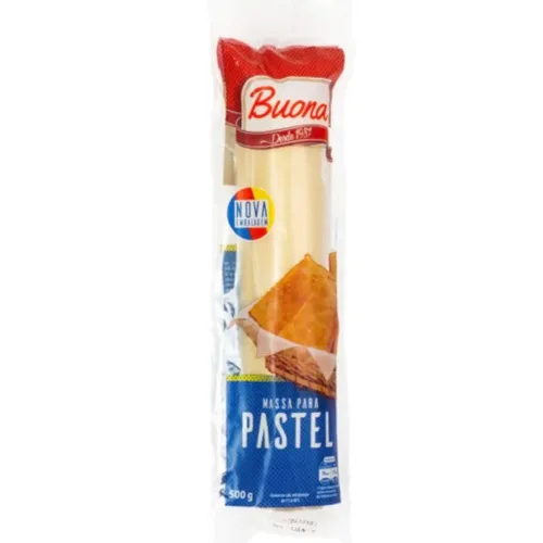 Massa Pastel Buona 500gr - BUONA - Mercearia