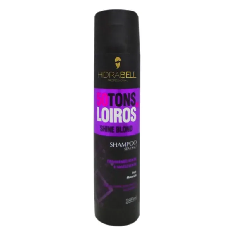 Shampoo De Tratamento Hidrabell 50 Tons De Loiro 285ml