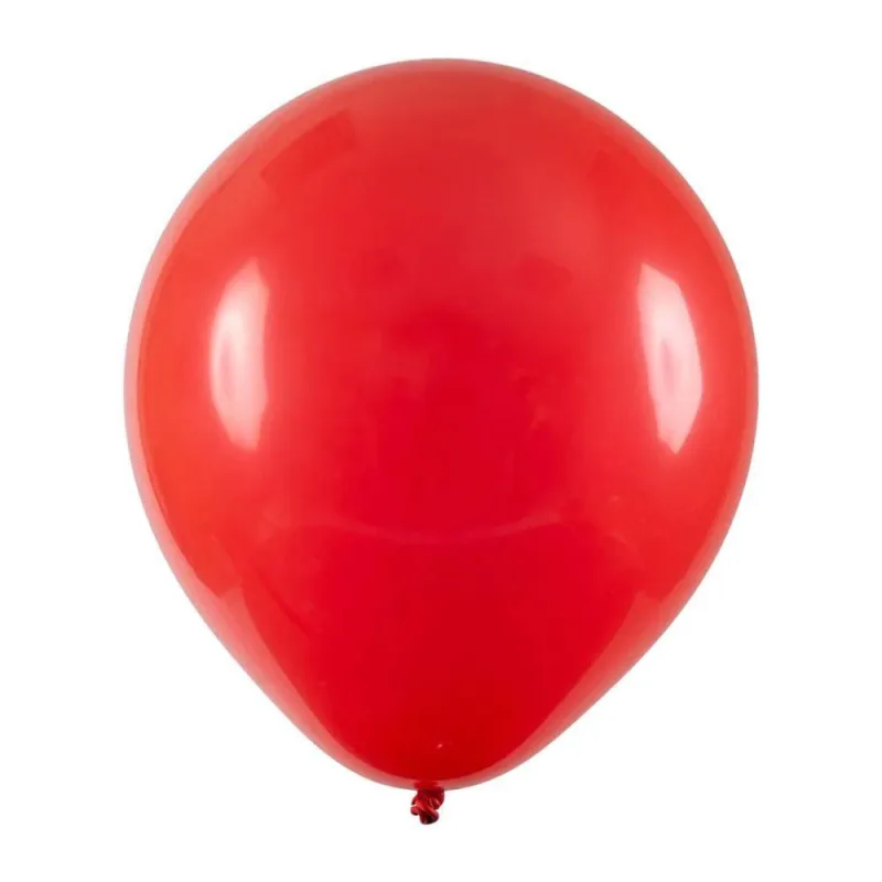 Balão De Látex Vermelho - 8 Polegadas - 50 Unidades - OUTRAS MARCA - Decoração