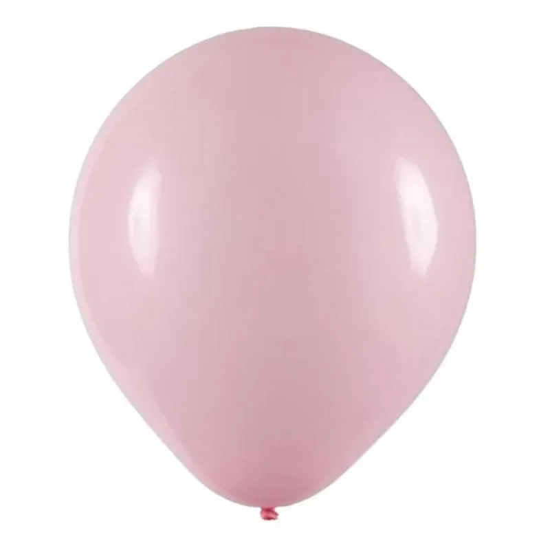 Balão De Látex Rosa Claro - 9 Polegadas - 50 Unidades - OUTRAS - Artigos Para Festa