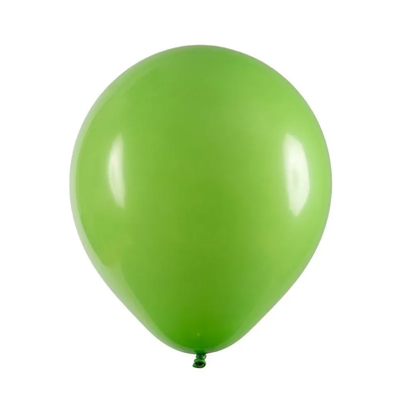 Balão De Látex Verde Limão - 7 Polegadas - 50 Unidades
