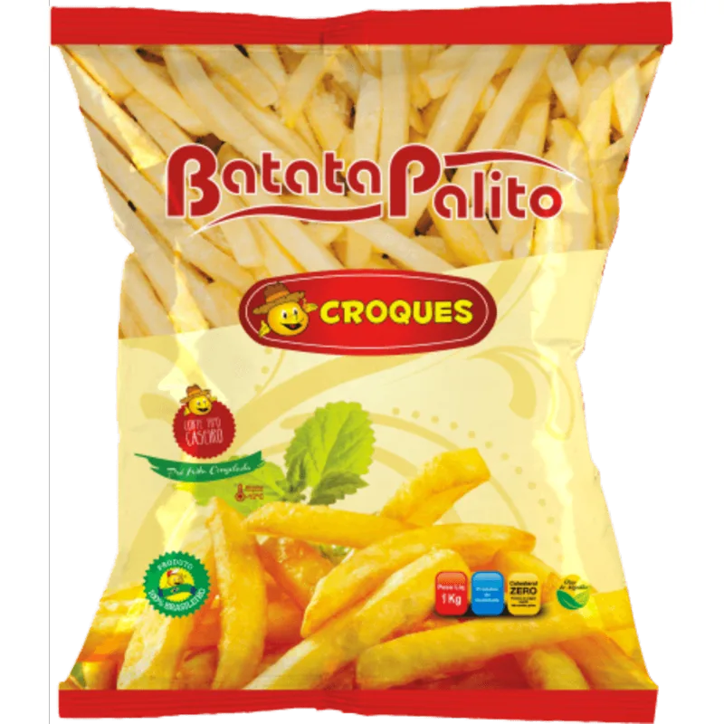 BATATA CONG CROQUES 1KG-PC PALITO PRE-FRITA