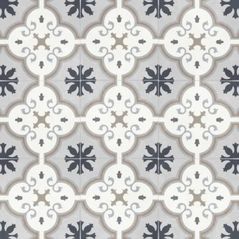 Porcelanato Decorado Acetinado Retificado Florenca Tipo A 80X80CM - CO080F1 - Biancogres