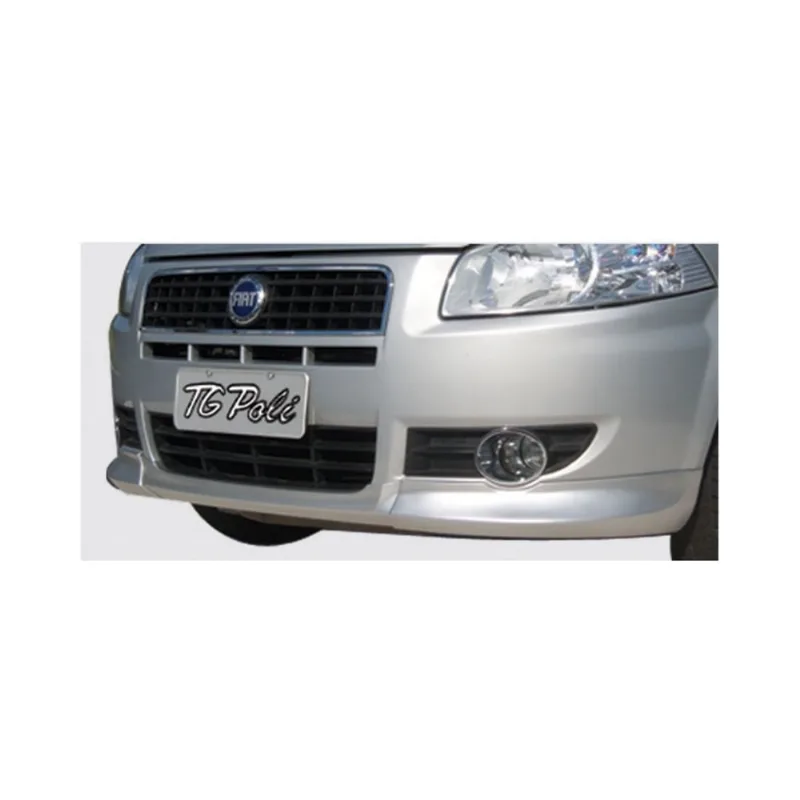 Spoiler Pp Dianteiro Prata Aluminio Esportivo 04204 Tg Poli