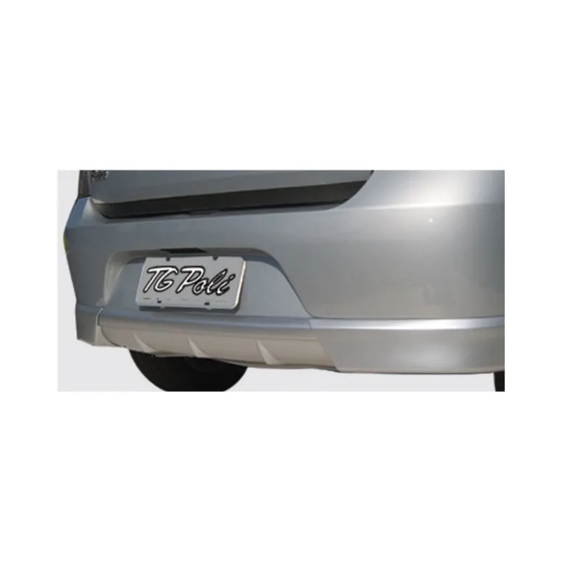 Spoiler Pp Traseiro Prata Aluminio Esportivo 04206 Tg Poli