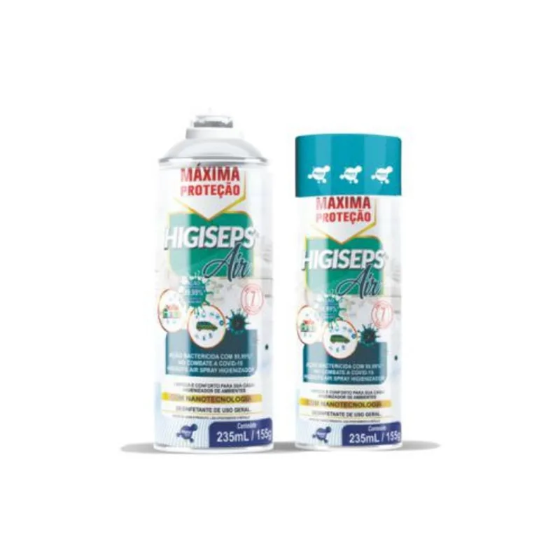 Higiseps air higienizador de ambientes 235ML hearst