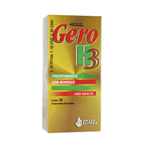 Gero H3 30 Comp - Farmácia