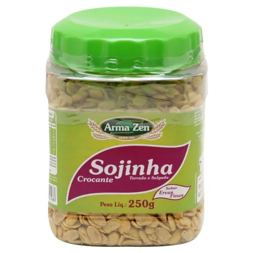 Sojinha Crocante Ervas Finas 250g Pote N°000820 6 Armazen - ARMA ZEN - Mercearia