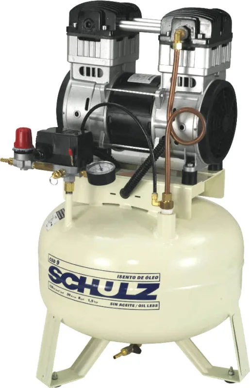 Compressor Médico-Odontológico Isento de Óleo 127 V~ CSD 9/30 - SCHULZ - SCHULZ - Máquinas E Compressores