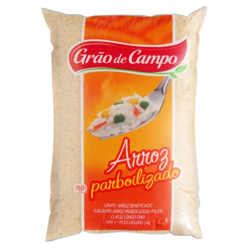 ARROZ BROTO GRAO DE CAMPO T-1 5KG - GRÃO DE CAMPO - Cereais