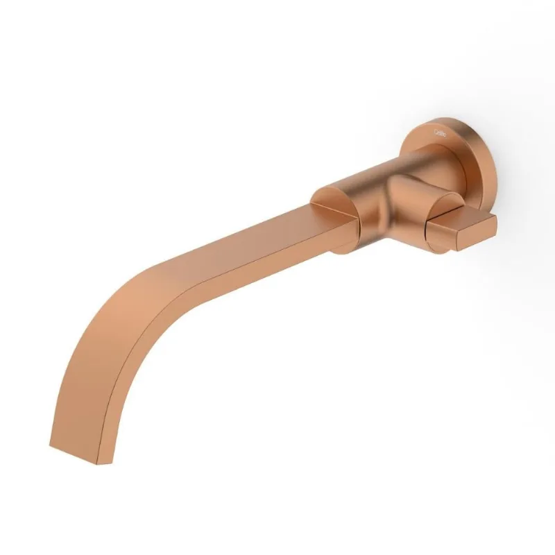 Torneira para Lavatório de Parede Rose Gold Flow - Celite