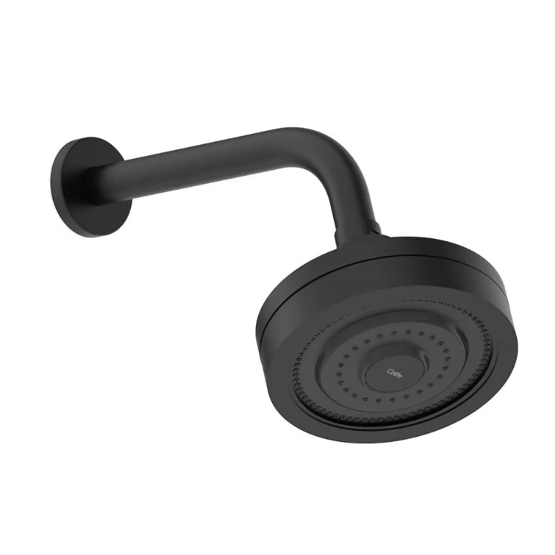 Chuveiro de parede Autolimpante Celite Master Redondo B5008C6R0B Preto Matte Chuv red aut limp master preto matt celite