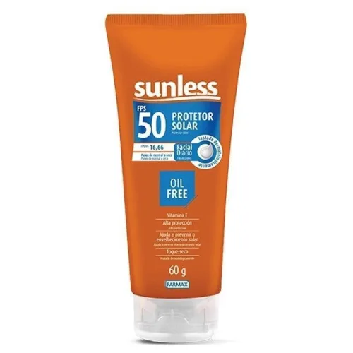 Prot Facial Sunless Fps 50 Oil Free - SUNLESS
