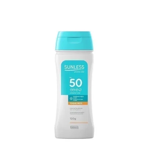 Sunless Fps 50 - FARMAX - Higiene E Beleza