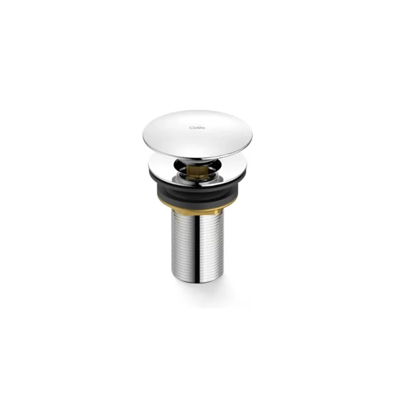 Válvula de Escoamento para Lavatório Click Celite 7/8" Cromado B5049C5CRB Valv d/esc click 7/8 cr celite