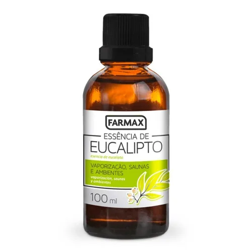 Essencia Eucalipto Farmax 100ml - FARMAX - Higiene E Beleza