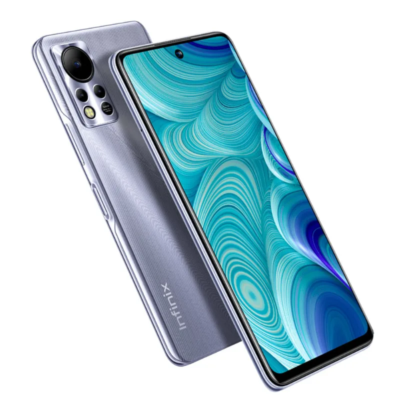 Smartphone Infinix Hot 11S 6.7 FHD 90Hz 128GB 6GB RAM Câmera Tripla 50MP Dual Chip Silver 4144