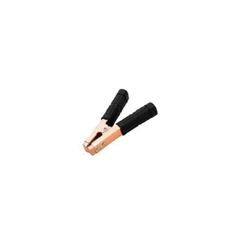 Garra Jacare Bateria Grande 500a 155mm Preta
