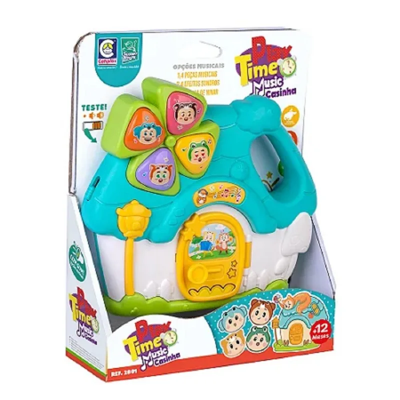 Brinquedo Cotiplás Play Time Music Casinha (MP)