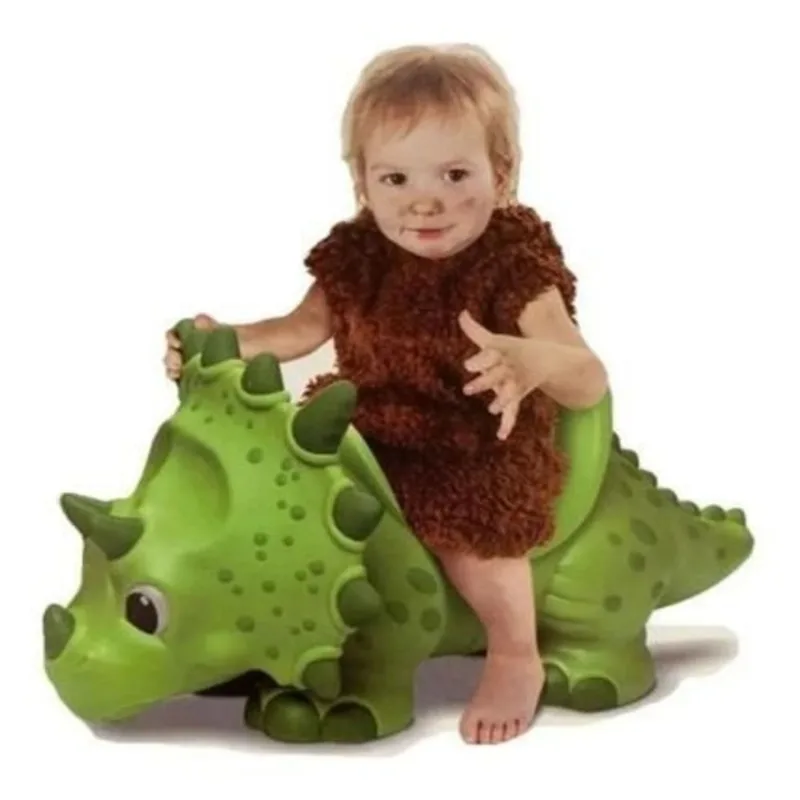 Coleção Giant Dinos Triceratops Veiculo Com Rodas Roma 0146