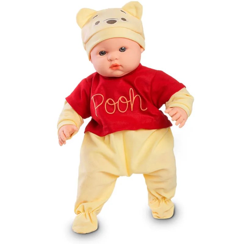 Boneca Bebê - Fantasias Disney - Pooh - Roma Jensen
