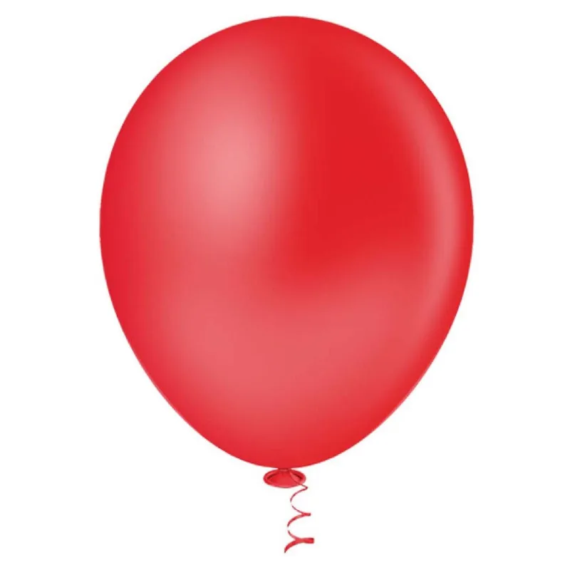 Balão Pic Pic Liso 50 Unidades N° 9'' Vermelho (MP)