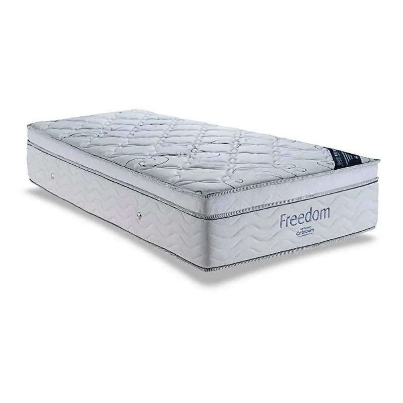 Colchão Solteiro Molas Ensacadas Freedom Ortopillow D33 Ortobom