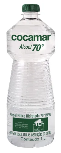 ÁLCOOL COCAMAR 70 1LT - COCAMAR