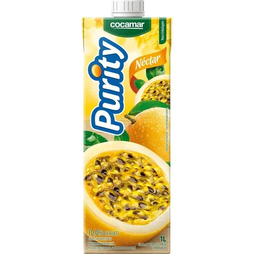 Suco Purity Nectar Marac Tp 1l Cocamar - COCAMAR - Bebidas