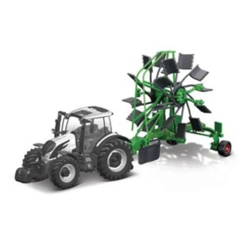 Miniatura Trator Valtra N174 Rodagem Agrícola Bburago 31673