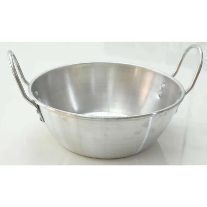 Tacho Bojudo Hotel Bacia De Alumínio 30 Cm 6 Litros Com Alça