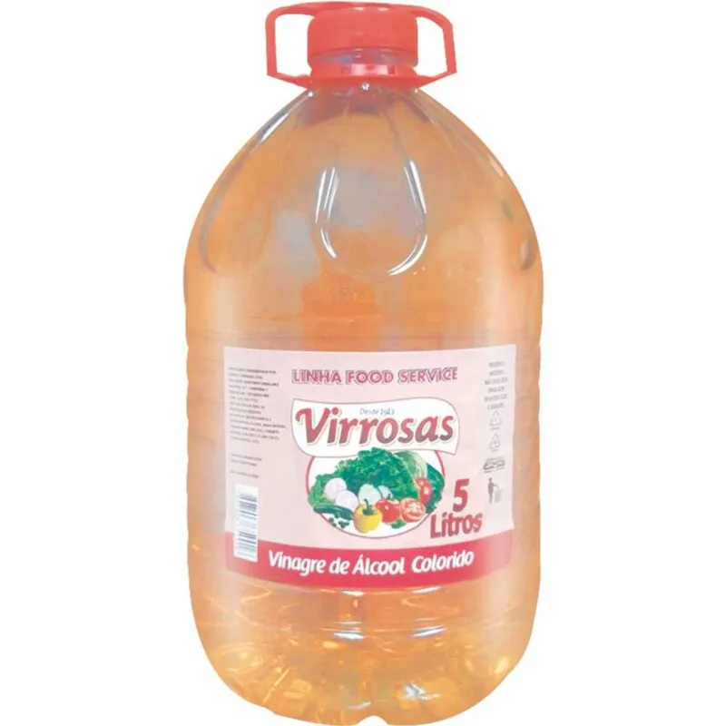 Vinagre Virrosas Álcool Colorido 5L
