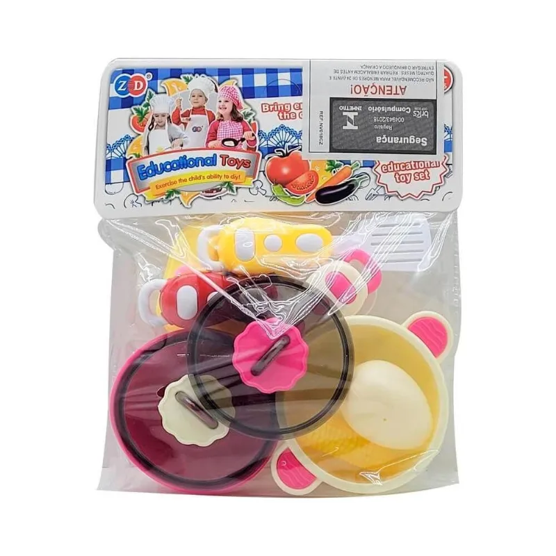 Kit Culinaria Cozinha De Plástico Educacional 5046