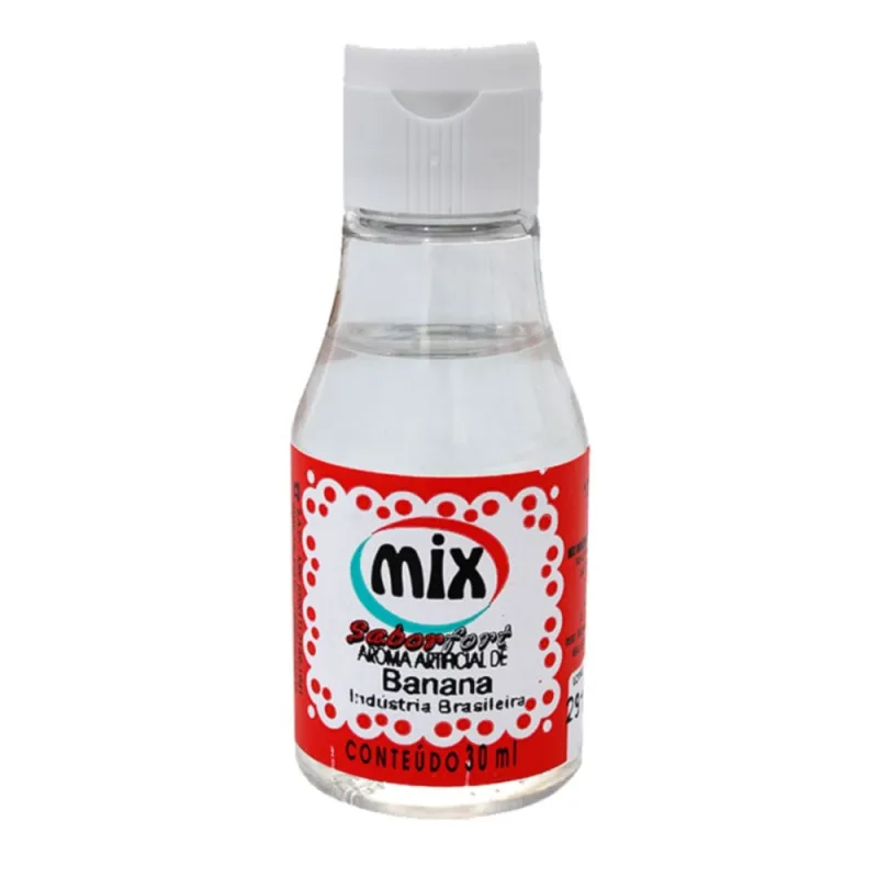 AROMATIZADOR BANANA 30ML MIX - Não Informado