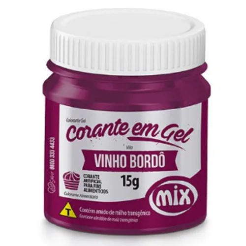 Insumo Corante Gel Vinho Bordo - Mercearia