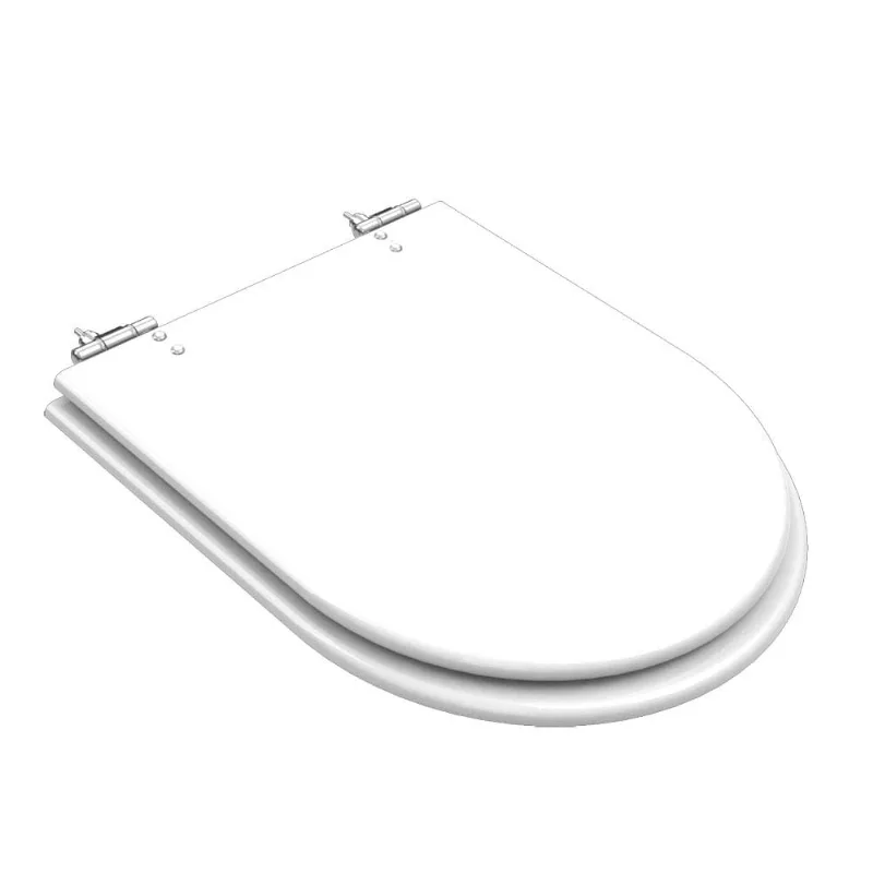 Assento sanitário Calypso poliéster branco Tondo