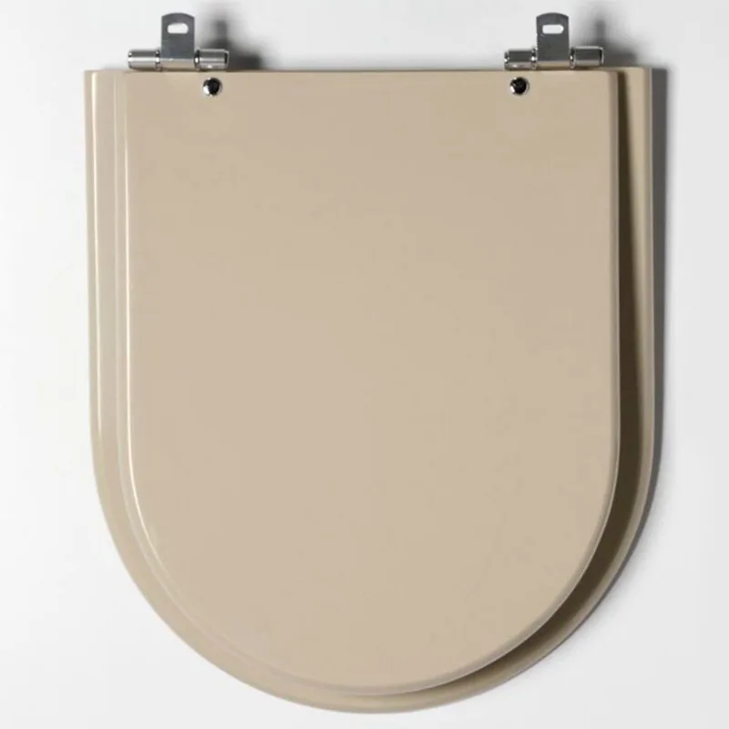 Assento sanitário Calypso MDF laqueado biscuit Tondo