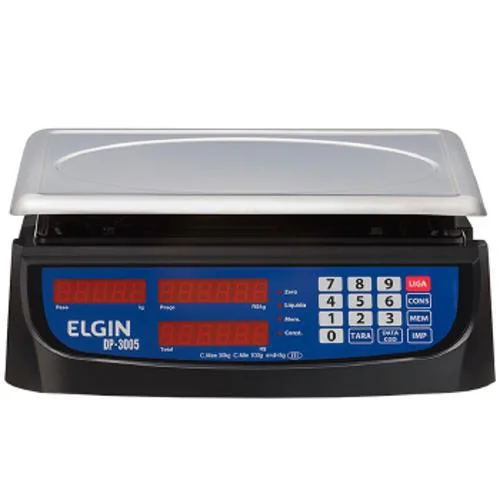 Balanca Computadora Elgin Dp3005 30kg 5g - 46balec30p - Elgin