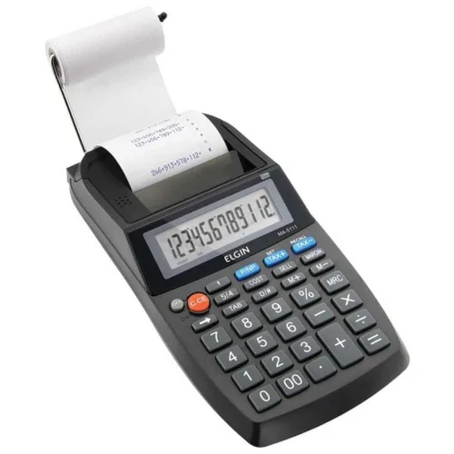 CALCULADORA C/BOBINA MA-5111 ELGIN - ELGIN