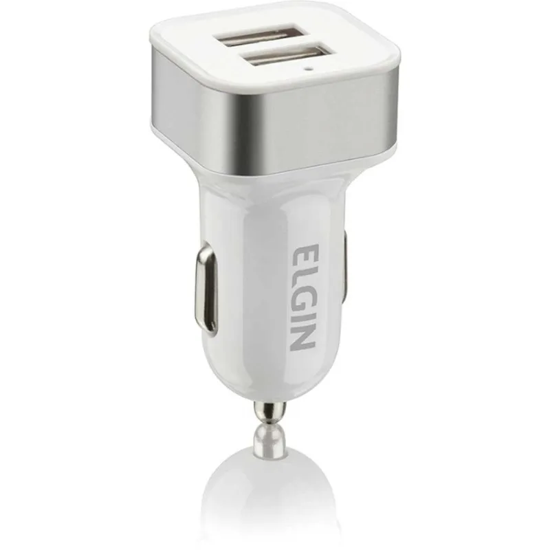Carregador Celular Veicular Adaptador Usb C/02 Ent.12v Biv