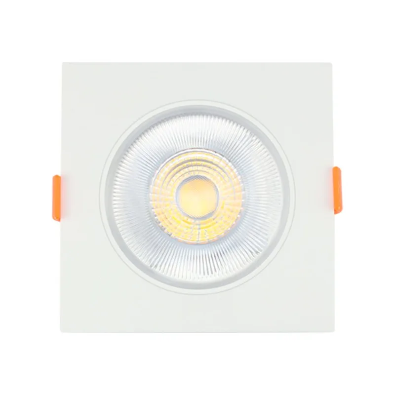 Luminaria Quadrada Direc Ecospot 5W 2700K Mr16 Elgin