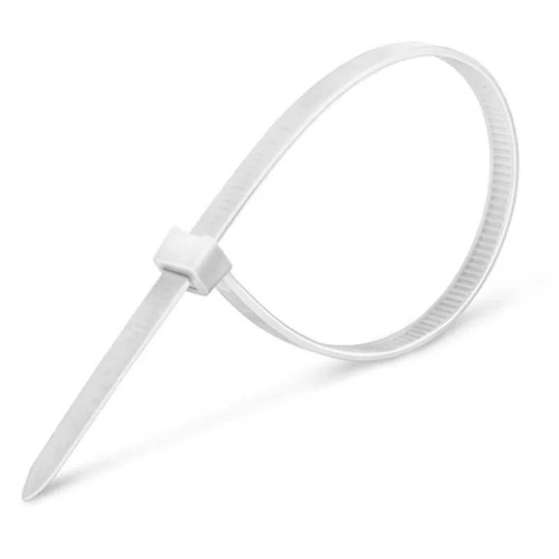 Abraçadeira Nylon Pa66 20Cm - 20 Unidades - Branca