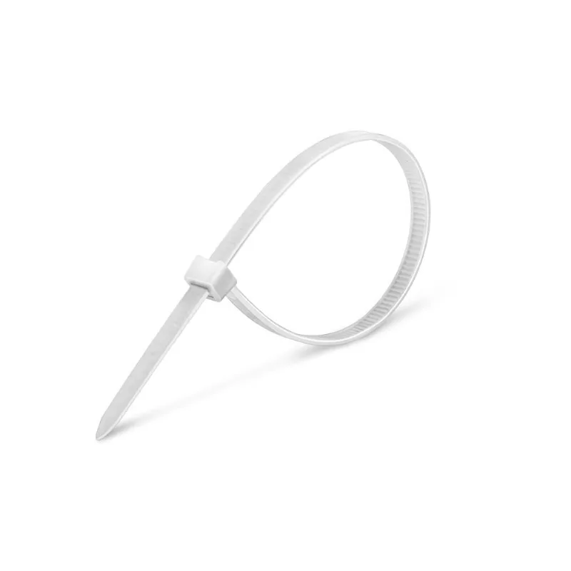 Abraçadeira de Nylon PA66 Branco 4.8 x 300mm 10 unidades