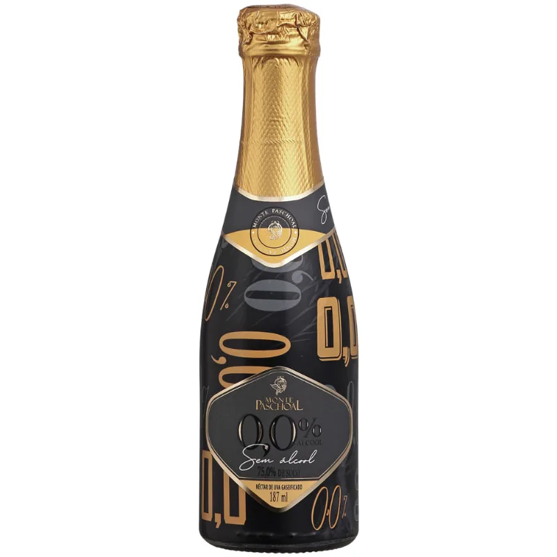 Espumante Monte Paschoal 187ml zero álcool
