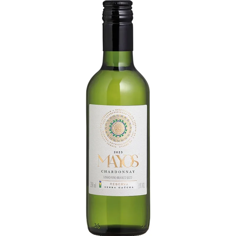 Mini vinho mayos reserva chardonnay branco 250ML
