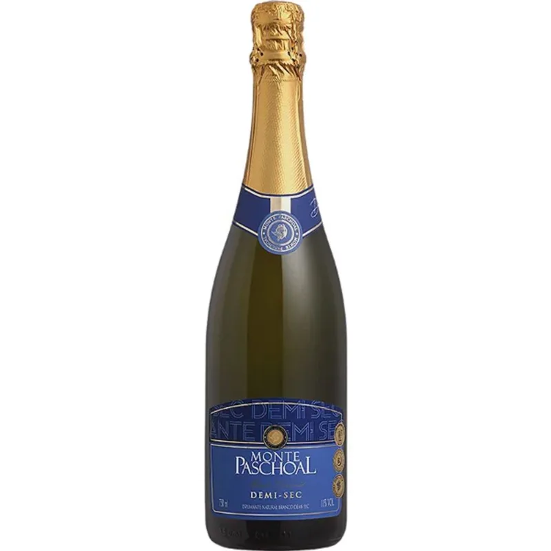 Espumante monte paschoal demi-sec branco 750ML