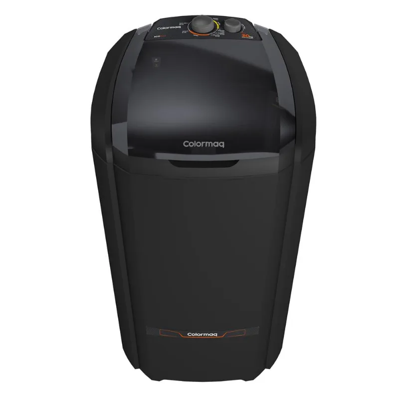 Lavadora Semi Automatica 20,1Kg com 5 Programas de Lavagem e Filtro de Fiapos 220V Preto - Colomarq